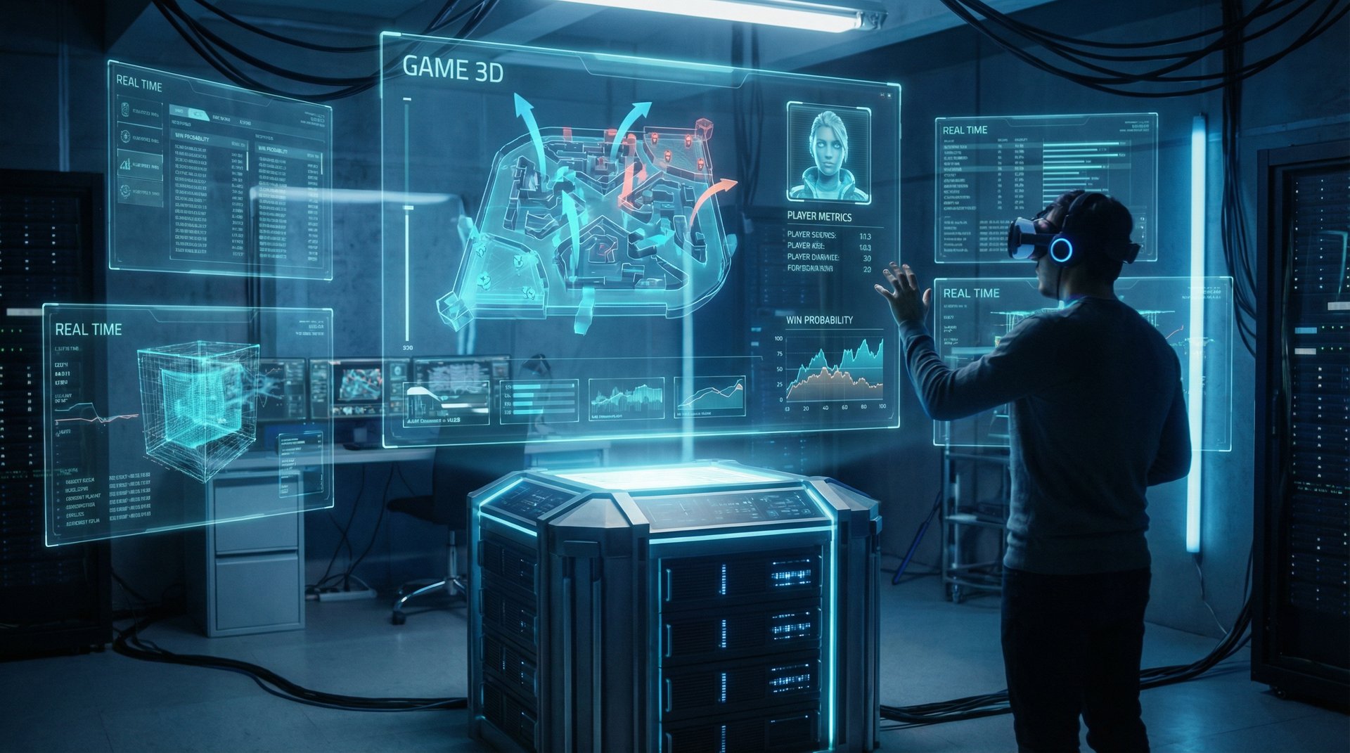 高清3D动漫 AI游戏视频